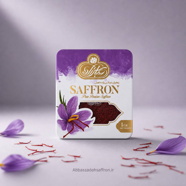 زعفران ۱ گرمی پاکتی اصل عباس زاده